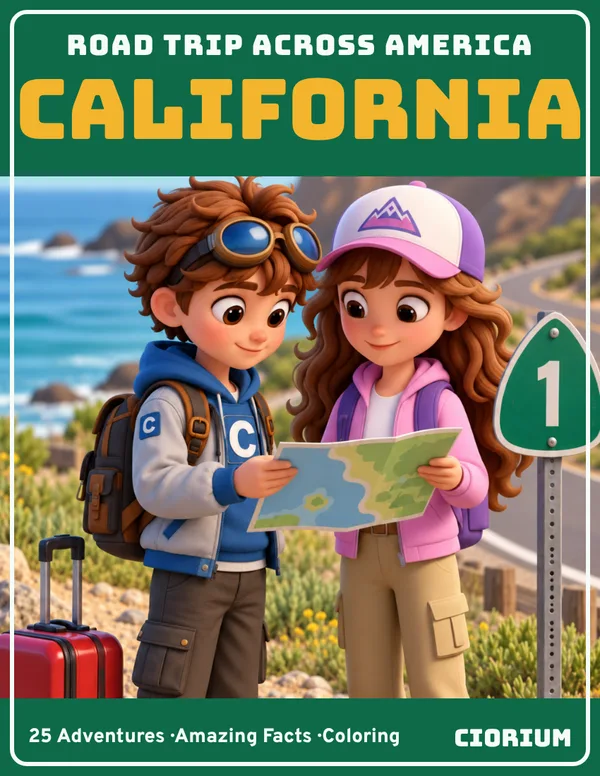 Road Trip Across America: California cover